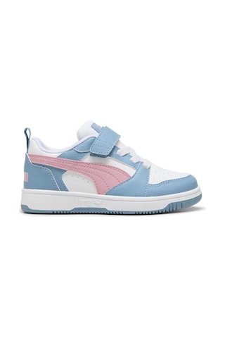 Puma 397419 Puma Rebound V6 Lo Ac+ Ps Spor Ayakkabı Beyaz-pembe Beyaz - Pembe