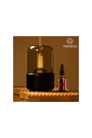 Ultrasonik Uçucu Yağ Difüzörü Oda Hava Nemlendirici Aroma Ambians Led Işıklı 120ml