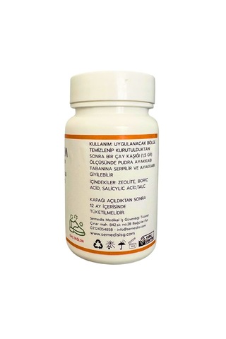 Zeosem Ayak Ve Ayakkabı Koku Giderici 85 G