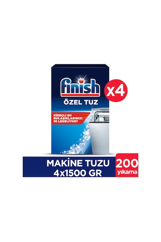 Finish Tuz 1500 Gr X 4