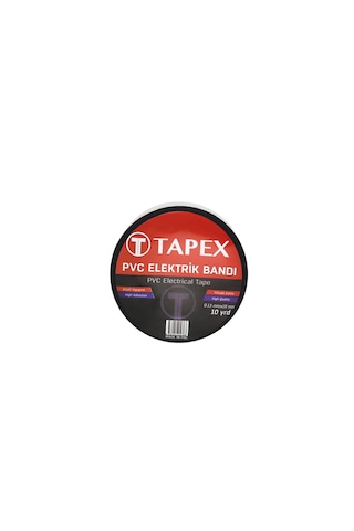 Tapex Siyah Elektrik Bant 5 Adet