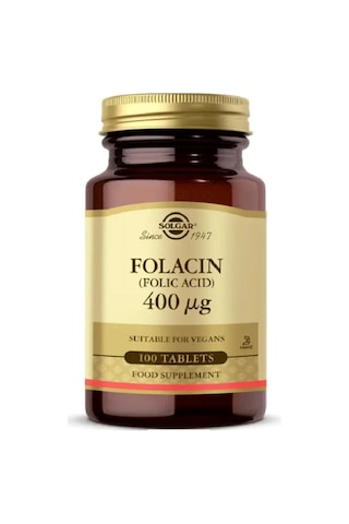 Solgar Folacin 400 Mcg 100 Tablet