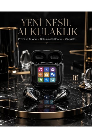 Aı Bluetooth Kulaklık Akıllı Dokunmatik Kontrol Özellikli