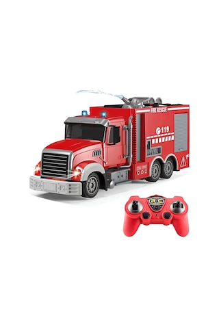 1:12 Uzaktan Kumandalı İtfaiye Kamyonu Çok Renkli
