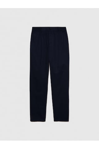 Sisley %100 Pamuk Beli Büzgülü Slim Confort Fit Pantolon Erkek Lacivert Pantolon - 324p4ıuksf046