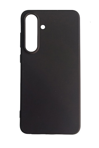 Samsung Uyumlu Galaxy S25 Fe Yumuşak Ve Esnek Silikon Kılıf Siyah