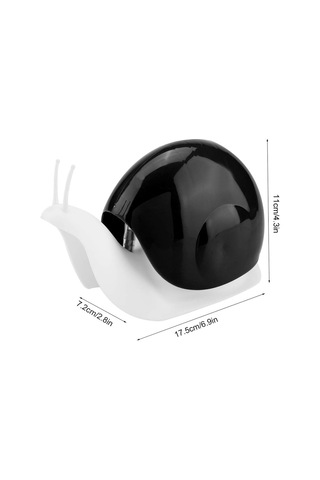 Sevimli Salyangoz Şeklinde Sıvı Sabunluk, Plastik, Çok Renkli, 11 Cm Yükseklik, 16 Cm Uzunluk 000 Açık Krem