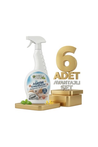 Ortem Mutfak Temizleyici 6x1 Kg Diğer