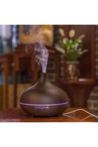 Mi7a Ultrasonik Aroma Hava Nemlendirici Hava Difüzör Kokulu Uçucu Yağ Difüzör 550 Ml