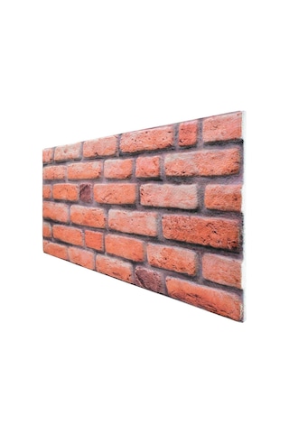 5 Adet X Tuğla Desenli 3D Strafor Köpük Duvar Kaplama Paneli (446785603)