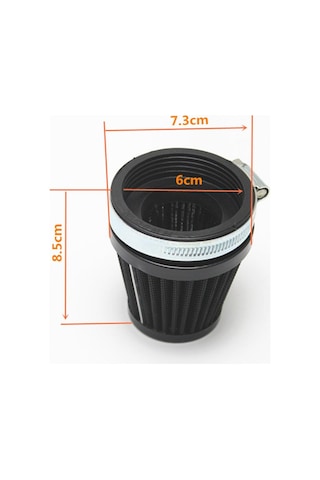 Suntek Koni Hava Emme Filtresi Temizleyici 60 MM