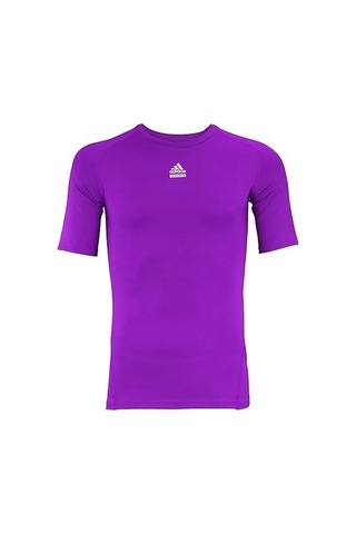 Adidas Techfit Climalite Slim Tişört Mor Body