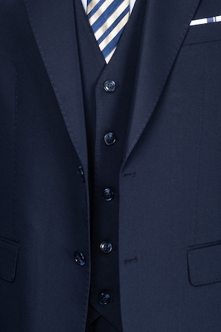 İlayda Emir Luxury, İtalyan Kesim, Slim Fit, Blazer, Erkek Takım Antrasit - Lacivert