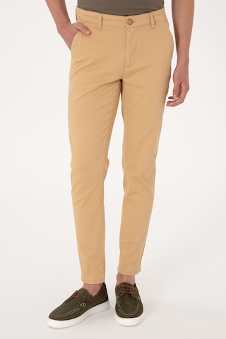 U.S. Polo Assn. Erkek Camel Kanvas Pantolon 50309142-VR015