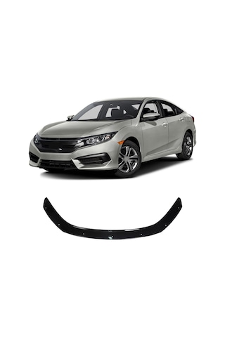 Honda Civic Uyumlu 2016-2021 Abs Kaput Rüzgarlığı