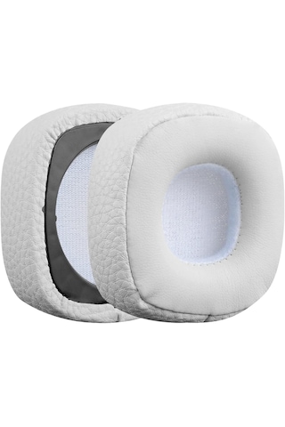 Mrstoys Marshall Major 3 Ve 4 İle Uyumlu Kulaklık Pedi Yastığı Kulaklık Süngeri Minder Kapak Sünger Earpad Beyaz
