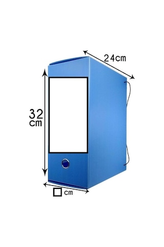 Saraoğlu Arşiv Proje Kutusu 24 x 32 x 18 CM 15 Adet