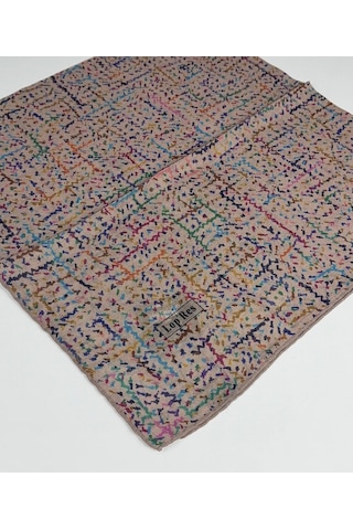 Lop Soft Pamuk Eşarp-06305 Vizon