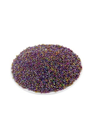 Lila Janjan 11/0 2 Mm Kum Boncuğu 100 Gr