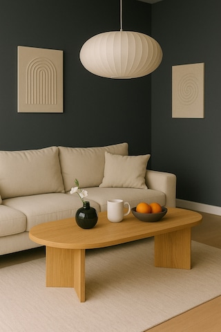 Sahra Model Modern Orta Sehpa 90x45x45 Cm Atlantik Çam