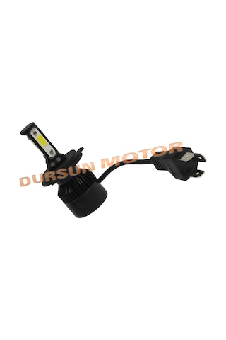 Motosiklet Xenon Led Far Ampül H4 Şimşek Etkili Beyaz 3 Boyutlu