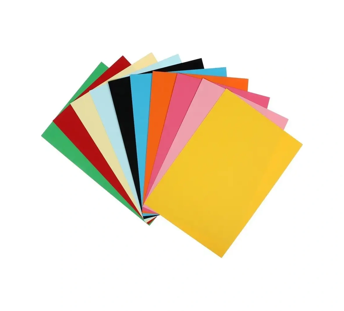 Calligrata Okul İçin Renkli Karton, Çift Taraflı, A4 100 Yaprak 66823131