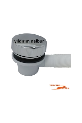 Küvet Tromplemi Kumandalı Otomatik Küvet Jakuzi Sifonu Ekomonik M