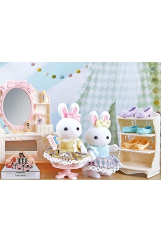 Tr Bay Dreamy Mini Tavşan Ranzalı Yatak Odası Oyun Seti Genel