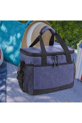 Suntek Piknik Plaj Yürüyüşü Için Soğutucu Mavi-29,5x20x23cm Mavi