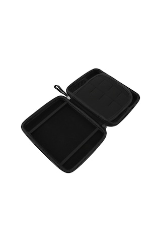 Kangvka 2ds İçin Eva Sert Kılıf Taşınabilir Çanta - 8 Oyun Kartı Tutucu, Bilezik Kayışı, Çift Fermuar, Sarsıntı Ve Toz Koruma - Mavi