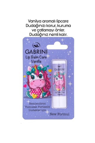 Gabrini Lip Balm Care Vanilla Dudak Bakım Kremi