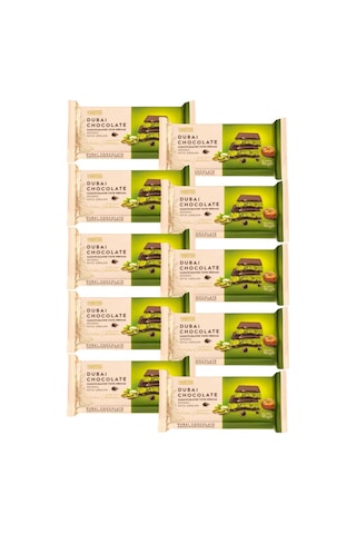 Dubai Çikolatası Kadayıf & Antep Fıstıklı Dolgulu 10 Adet X 90g