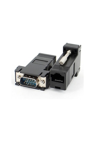 Ancheyn Rj45 Vga Ekleme Ek 30 Metre Uzatıcı Cat5/6 Monitör Extender - 2 Adet 5059