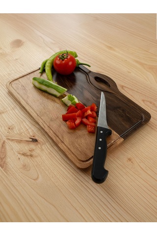 Ahşap Çanta Kesme & Sunum Tahtası