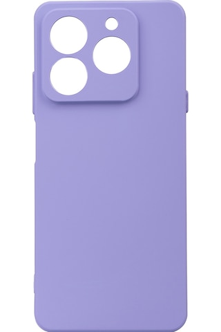 Infinix Hot 40 Pro Kılıf Premiums Silikon Arka Kapak Lila