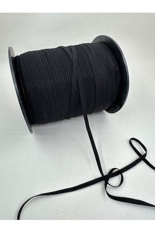 Paşateks 5 Mm İç Çamaşır Lastiği-5 Metre-siyah