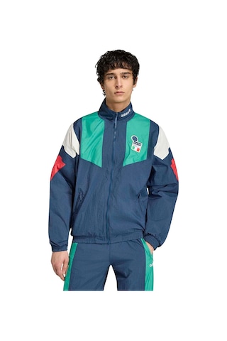 Adidas Erkek Ceket Fıgc Eqt Tt Kg2595 Mavi