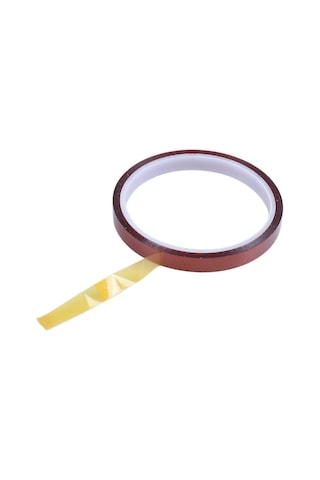10mm Genişlik Isıya Dayanıklı Yüksek Sıcaklık Yapışkanlı Kapton Bant