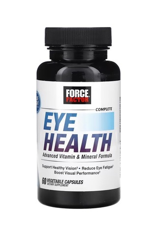 Force Factor Eye Health Lutein Zeaxanthin Saffron Copper 60 Vegetable Caps