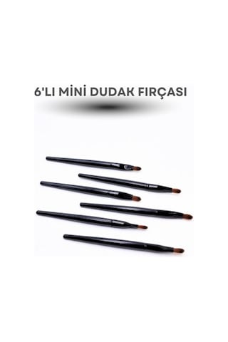 Dvl Ruj Fırçası Mini 6'lı 2483