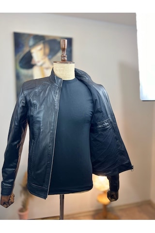 Always Leather Usta İşi Özel Dikim Hakiki Deri 1803340028 Siyah