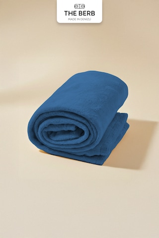 Çift Kişilik Welsoft Battaniye 200x220 Cm Ultra Yumuşak 6 Farklı Renk Seçeneği Lacivert