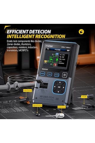 Dso-tc4 El Tıpı Dıjıtal Osıloskop & Transıstör Test Cıhazı