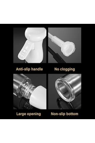 Xindoker Cam Yağ Spreyi 200ml - Zarf Şekli İnce Buhar, Multifonksiyonel Soya Sos, Sirke, Su , Anti Kayma Tabanlı, Mutfak/grill İçin Dayanıklı Çok Renkli