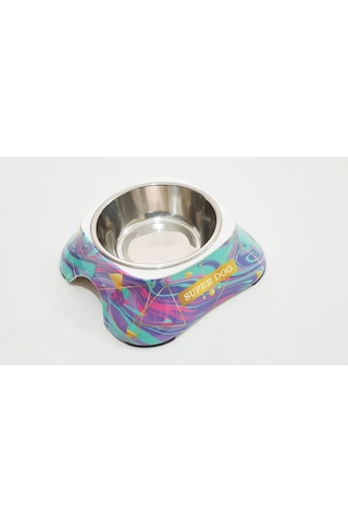 Bobo BO-3138H(A5) Super Dog Melamin Kaplı Köpek Mama ve Su Kabı 150 ML