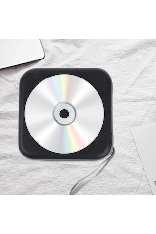 Suntek Cd Kutusu Dvd Saklama Taşıma Çantası Medya Siyah