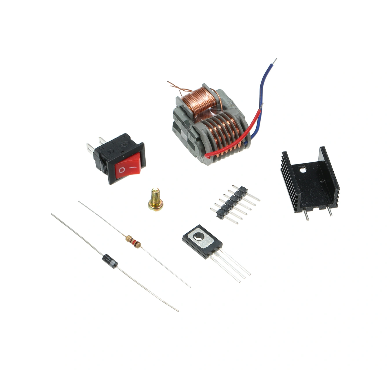 Xindoker 15kv Yüksek Frekanslı Yüksek Gerilimli Trafo, Dc Ark Çakma Jeneratörü, Inverter, 3.7v Dıy Seti