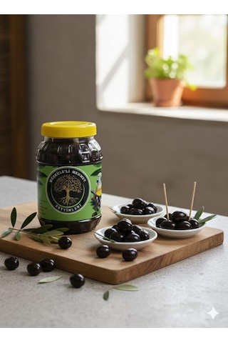 1 Kg 220/240 Dane Siyah Zeytin