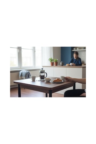 Efe Mobilya T-6034 Kemençe 70x120 Mdf 4-6 Kişilk Mutfak Masası Yemek Masası