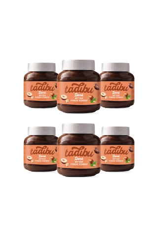 Abdurrahman Tatlıcı Tadıbu Bitter Kakaolu Fındık Ezmesi 6 x 330 G Abdurrahman Tatlıcı Tadıbu Bitter Kakaolu Fındık Ezmesi 6 x 330 G